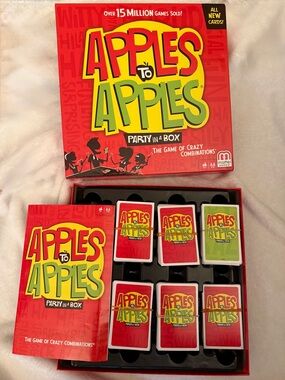 Mattel Apples to Apples Party Game - Red, Yellow, Green